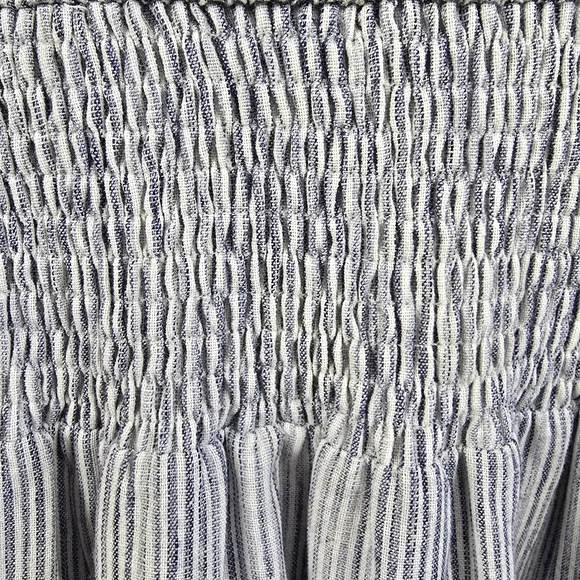 NEW HEARTLOOM Nicolette Stripe dress in blue and white Size Medium NWT - Picture 9 of 16